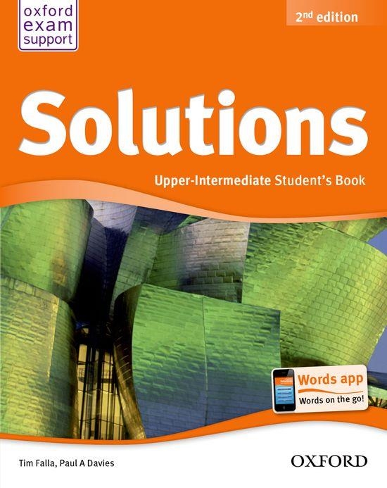 SOLUTIONS. UPPER-INTERMEDIATE. STUDENT'S BOOK | 9780194552899 | VARIOS AUTORES