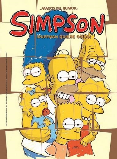 SIMPSON DUFFMAN QUIERE OÍROS! | 9788466659024 | AUTORES BONGO COMICS