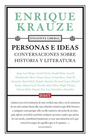 PERSONAS E IDEAS | 9788499926605 | KRAUZE, ENRIQUE