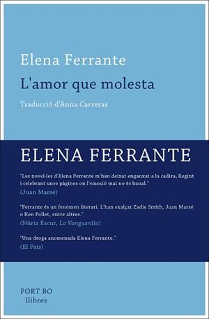 L'AMOR QUE MOLESTA | 9788416259649 | FERRANTE ELENA