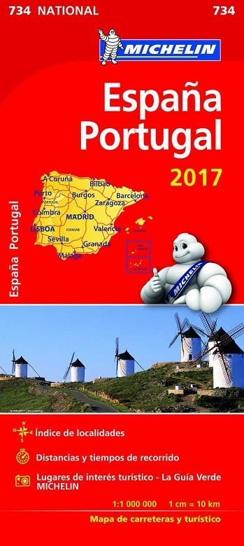 ESPAÑA - PORTUGAL MAPA NATIONAL | 9782067218932 | VARIOS AUTORES