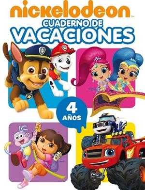 CUADERNO DE VACACIONES NICKELODEON. 4 AÑOS | 9788437201474 | NICKELODEON