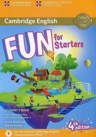 FUN FOR STARTERS STUDENT'S BOOK WITH ONLINE ACTIVITIES WITH AUDIO AND HOME FUN B | 9781316617465 | ROBINSON, ANNE / SAXBY, KAREN