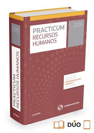 PRACTICUM RECURSOS HUMANOS 2016 (PAPEL + E-BOOK) | 9788490990995 | CÁMARA LÓPEZ, MARTA / DELGADO CARO, BEATRIZ / GONZÁLEZ COTRO, ÁNGELA / GONZÁLEZ DANIEL, MARÍA / GRAC