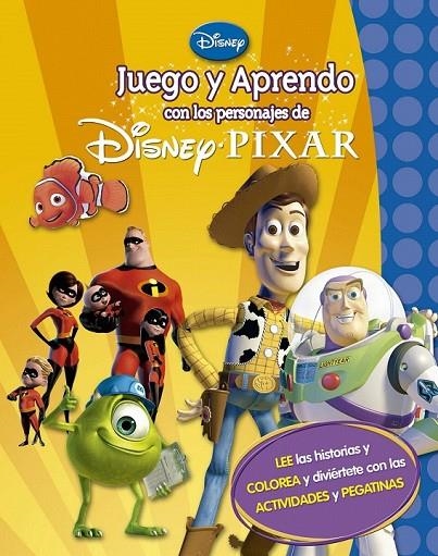 JUEGO Y APRENDO CON LOS PERSONAJES DE DISNEY PIXAR | 9788499513850 | VVAA