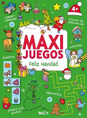 MAXI JUEGOS - FELIZ NAVIDAD +4 | 9789463079563 | BALLON