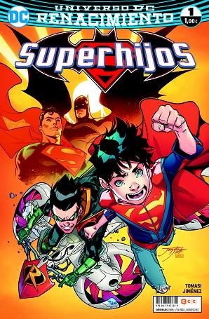 SUPERHIJOS NÚM. 01 (RENACIMIENTO) | 9788417147839 | TOMASI, PETER