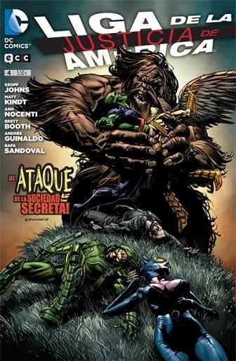 LIGA DE LA JUSTICIA DE AMÉRICA NÚM. 04 | 9788415925910 | JOHNS, GEOFF / KINDT, MATT / NOCENTI, ANN