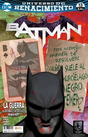 BATMAN NÚM. 68/13 (RENACIMIENTO) | 9788417243470 | KING, TOM