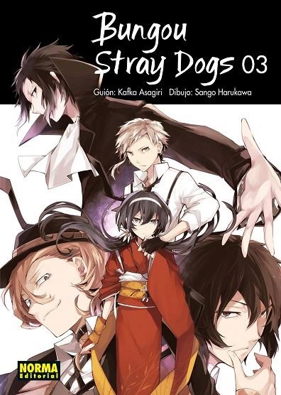 BUNGOU STRAY DOGS 03 | 9788467927665 | ASAGIRI-HARUKAWA
