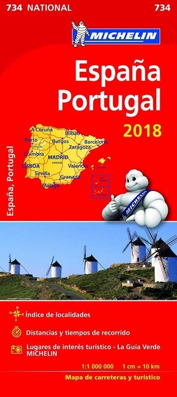 MAPA NATIONAL ESPAÑA - PORTUGAL | 9782067226654 | VV.AA.