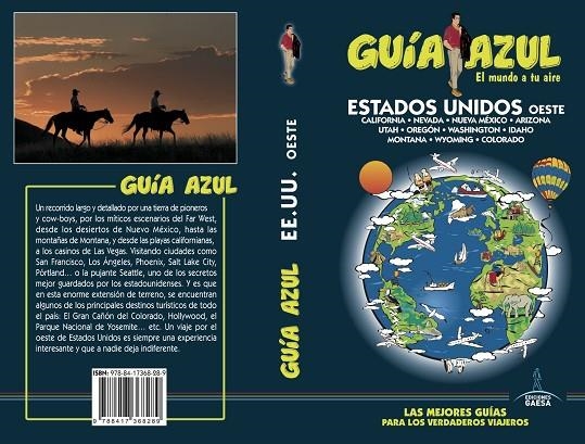 EEUU OESTE GUIA AZUL | 9788417368289 | MONREAL, MANUEL / YUSTE, ENRIQUE / MAZARRASA, LUIS
