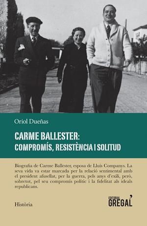 CARME BALLESTER: COMPROMIS, RESISTENCIA I SOLITUD | 9788417082727 | DUEÑAS. ORIOL
