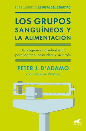 LOS GRUPOS SANGUÍNEOS Y LA ALIMENTACIÓN | 9788416076338 | WHITNEY, CATHERINE / D'ADAMO, PETER J.