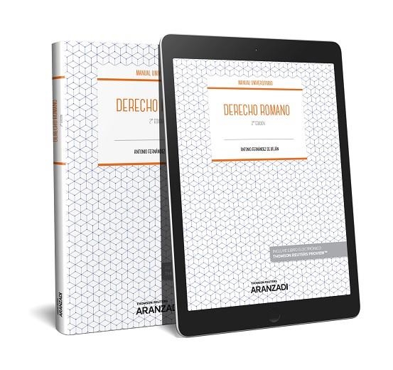 DERECHO ROMANO (PAPEL + E-BOOK) | 9788491973430 | FERNÁNDEZ DE BUJÁN Y FERNÁNDEZ, ANTONIO