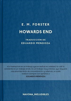 HOWARDS END | 9788417181468 | FORSTER, EDWARD MORGAN