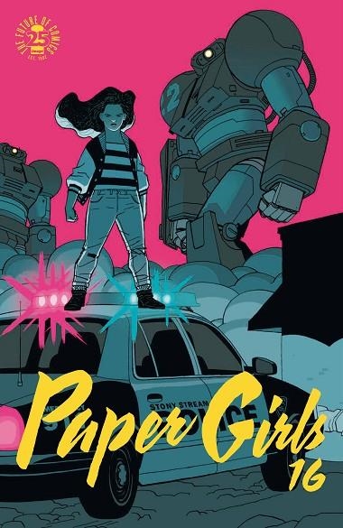 PAPER GIRLS Nº 16 | 9788491467205 | K.%VAUGHAN, BRIAN / CHIANG, CLIFF