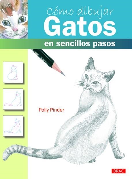CÓMO DIBUJAR GATOS EN SENCILLOS PASOS | 9788498743197 | PINDER, POLLY