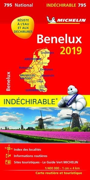 MAPA NATIONAL BENELUX ALTA RESISTENCIA 2019 | 9782067236950 | MICHELIN