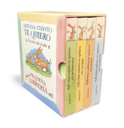 ADIVINA CUÁNTO TE QUIERO PEQUEÑA LIBRERÍA | 9788417074678 | MCBRATNEY, SAM