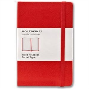 CUADERNO ROJO A RAYAS | 9788862930000 | MOLESKINE