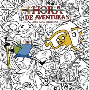 HORA DE AVENTURAS: LIBRO PARA COLOREAR | 9788467935059 | RYAN NORTH SHELLI PAROLINE Y B