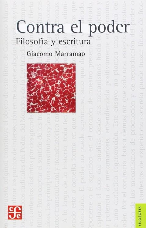 CONTRA EL PODER | 9789505579815 | MARRAMAO,GIACOMO