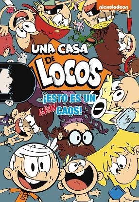 ¡ESTO ES UN GRAN CAOS! (UNA CASA DE LOCOS. CÓMIC) | 9788448852986 | NICKELODEON,