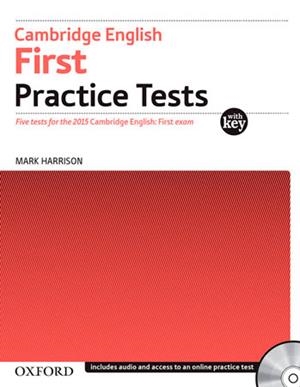 FIRST CERTIFICATE TEST WITH KEY EXAM PACK 3RD EDITION | 9780194512565 | HARRISON, MARK