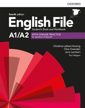 ENGLISH FILE 4TH EDITION A1/A2. STUDENT'S BOOK AND WORKBOOK WITHOUT KEY PACK | 9780194031394 | LATHAM-KOENIG, CHRISTINA / OXENDEN, CLIVE / LAMBERT, JERRY / SELIGSON, PAUL