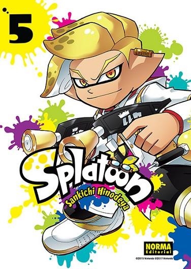 SPLATOON 5 | 9788467937893 | SANKICHI HINODEYA