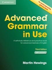ADVANCED GRAMMAR IN USE BOOK WITH ANSWERS 3RD EDITION | 9781107697386 | HEWINGS, MARTIN
