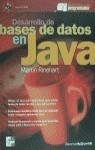 JAVA , DESARROLLO DE BASES DE DATOS EN | 9788448120504 | RINEHART , MARTIN