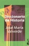 DICCIONARIO DE HISTORIA | 9788408022763 | VALVERDE, JOSE MARIA