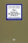 MANUAL DE HACIENDA PUBLICA | 9788430925087 | GARCÍA VILLAREJO, AVELINO / SALINAS SÁNCHEZ, JAVIER