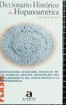 DICCIONARIO HISTORICO DE HISPANOAMERICA | 9788448303068 | MOLINIE-BERTRAND , ANNIE