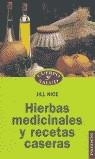 HIERBAS MEDICINALES Y RECETAS CASERAS | 9788475097671 | Nice, Jill