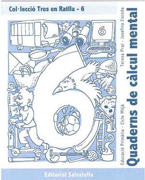 TRES EN RATLLA 6,  EDUCACIO PRIMARIA | 9788484123354 | ESCODA LLUIS, JOSEFINA