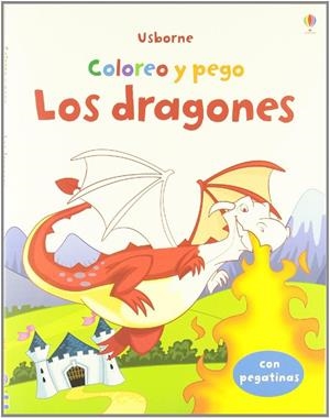 DRAGONES COLOREO Y PEGO | 9781409544470 | AAVV