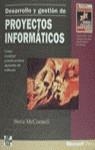PROYECTOS INFORMATICOS, DESARROLLO Y GESTION... | 9788448112295 | MCCONELL, STEVE