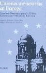 UNIONES MONETARIAS EN EUROPA | 9788436813074 | AHIJADO QUINTILLAN , MANUEL