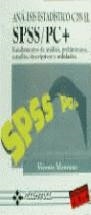 ANALISIS ESTADISTICO CON EL SPSS/PC + | 9788478970827 | MANZANO ,VICENTE