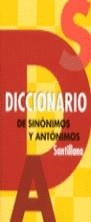 DICCIONARIO DE SINONIMOS Y ANTONIMOS | 9788466300995 | SANTILLANA EDUCACION, S.L.