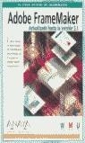 ADOBE FRAMEMAKER Vers.5.1, LIBRO OFICIAL | 9788441501690 | MULTIMEDIA