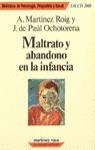 MALTRATO Y ABANDONO EN LA INFANCIA | 9788427018235 | MARTINEZ ROIG