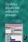 ESTADISTICA APLICADA PARA ORDENADORES PERSONALES | 9788436811834 | VVAA
