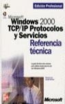 MICROSOFT WINDOWS 2000 TCP/IP PROTOCOLOS Y SERVICIOS | 9788448128340 | LEE, THOMAS