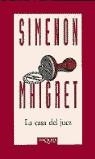 CASA DEL JUEZ, LA | 9788472234154 | MAIGRET, SIMEON
