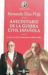 ANECDOTARIO DE LA GUERRA CIVIL ESPAÑOLA | 9788401550157 | DIAZ-PLAJA , FERNANDO