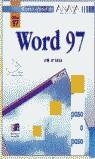 WORD 97 PASO A PASO | 9788441501355 | O'SHEA, J.